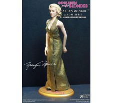 Gentlemen Prefer Blondes My Favourite Legend Action Figure 1/6 Marilyn Monroe Gold Dress Version 29 cm